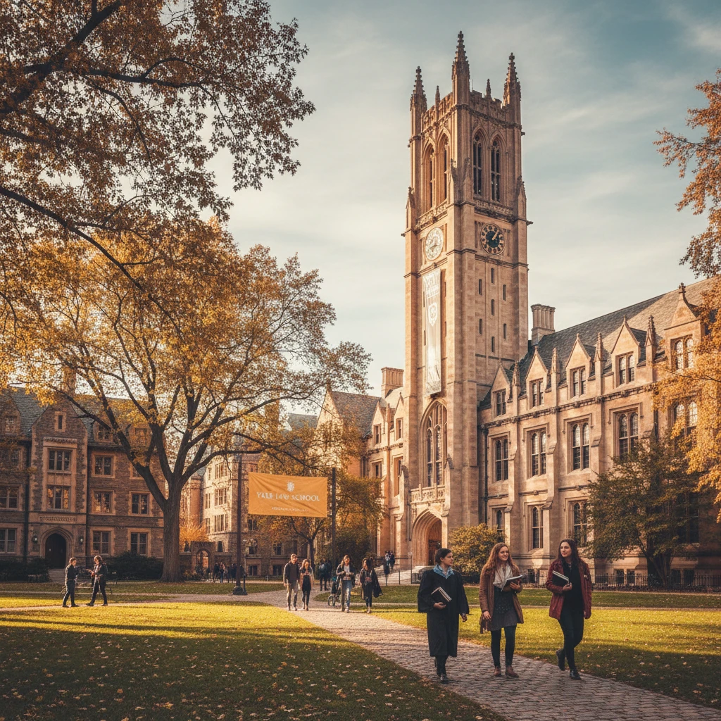 Cảnh quan của Đại học Yale tại New Haven