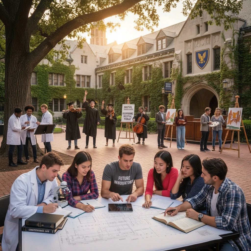 Chương trình học tại đại học Mỹ.