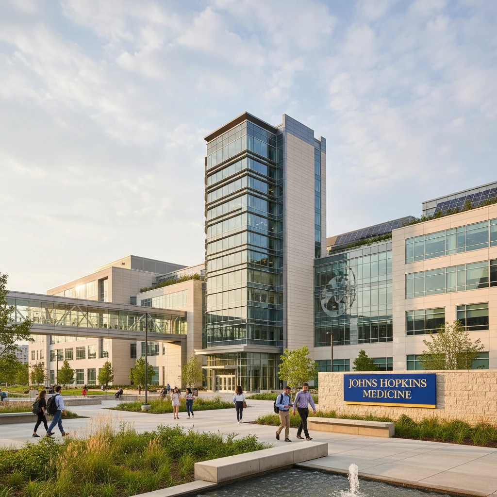 Cơ sở vật chất hiện đại tại Trường Y John Hopkins