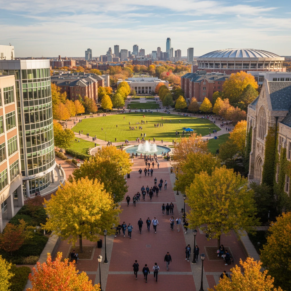 Hình ảnh các loại hình đại học tại Mỹ.