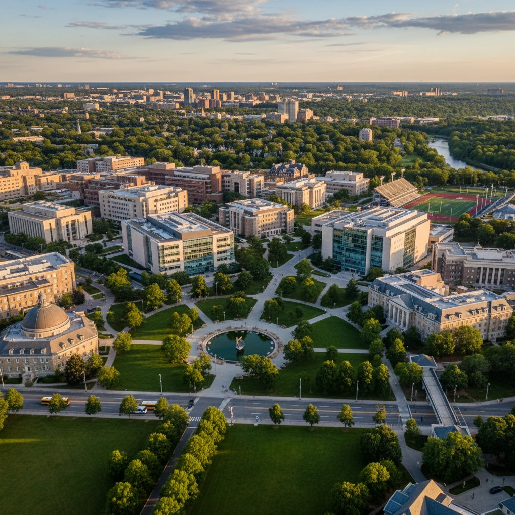 Hình ảnh trường đại học công lập Mỹ