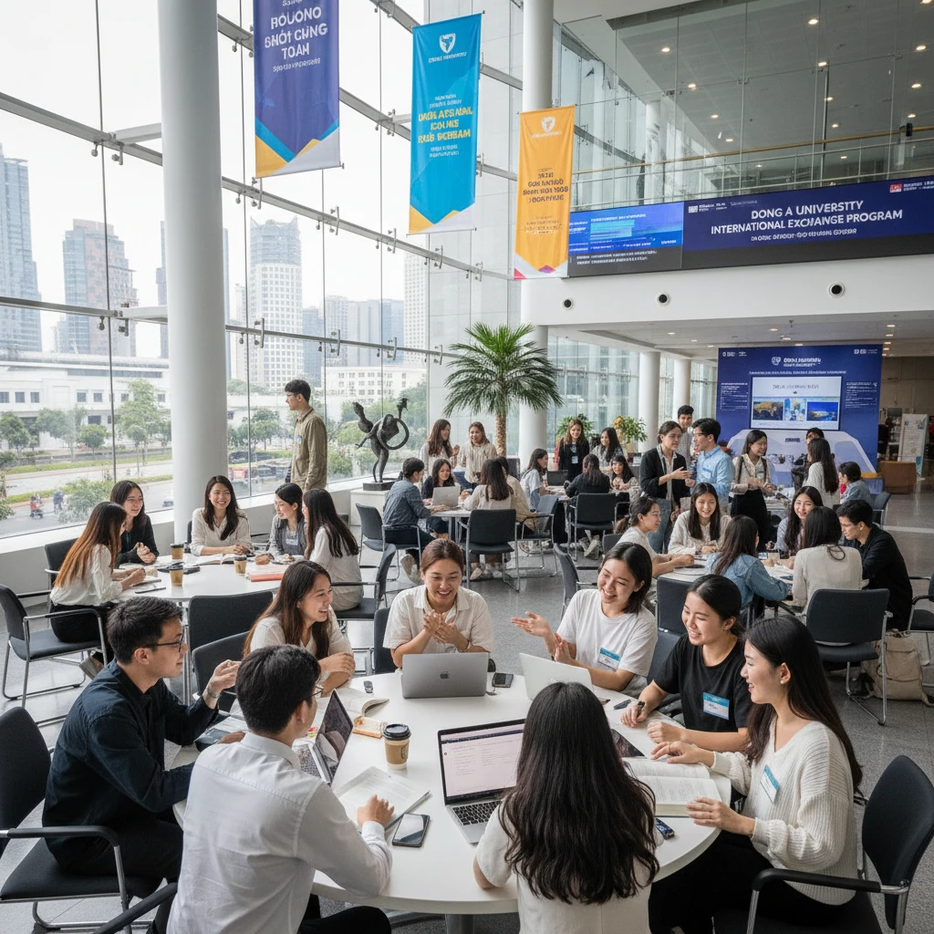 Sinh viên quốc tế tại Đại học Đông Á