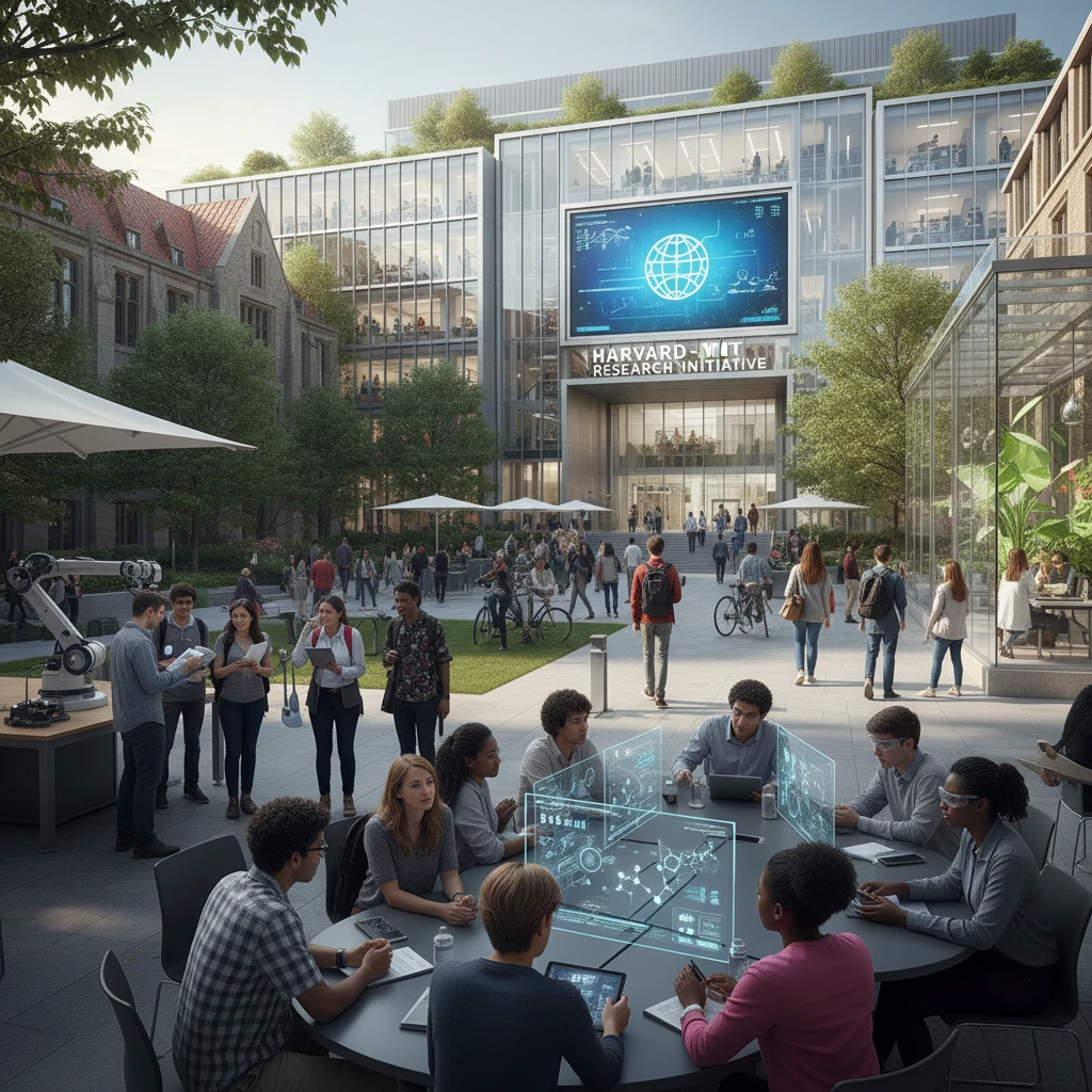 Sinh viên và giảng viên tại đại học danh tiếng